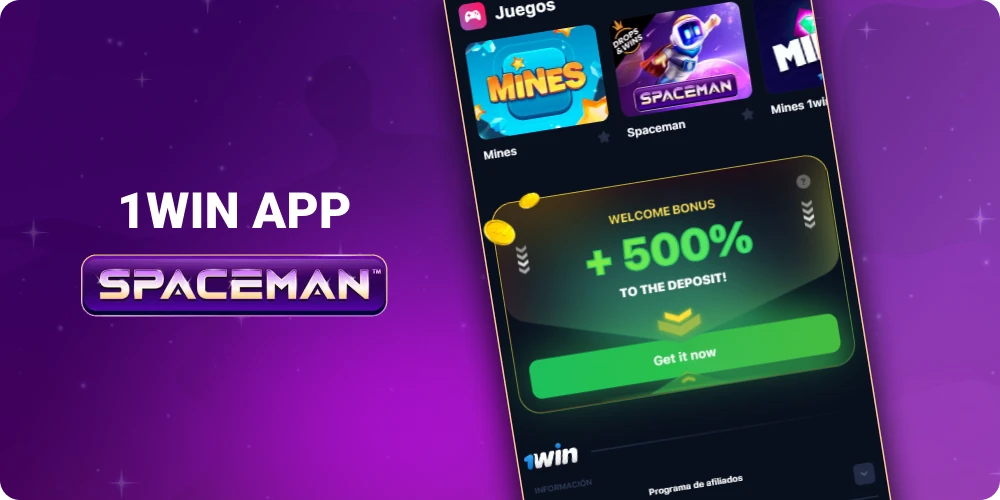 Spaceman 1win App