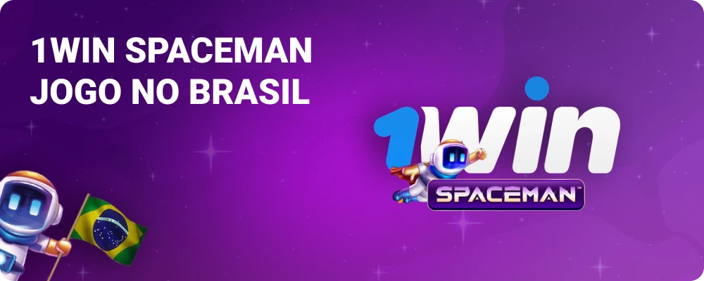 Jogo Spaceman no 1win Brasil