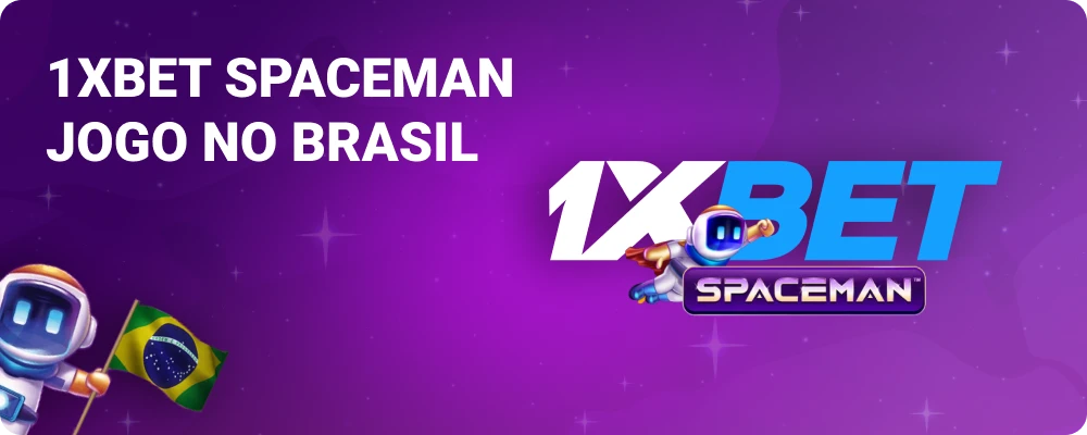 Jogo Spaceman no 1xBet Brasil