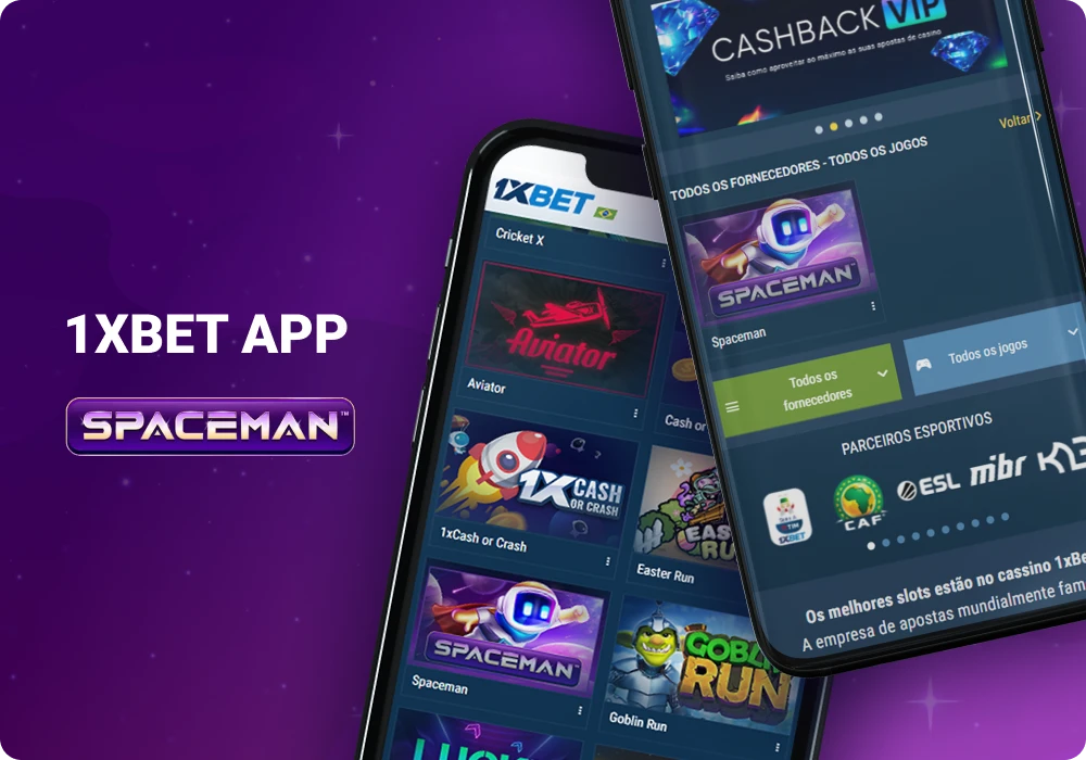 1xbet App para jogar Spaceman