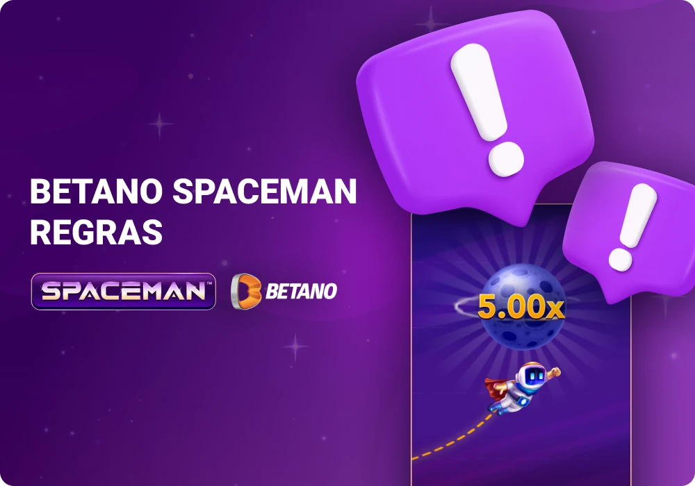 Regras de apostas Betano para o Spaceman