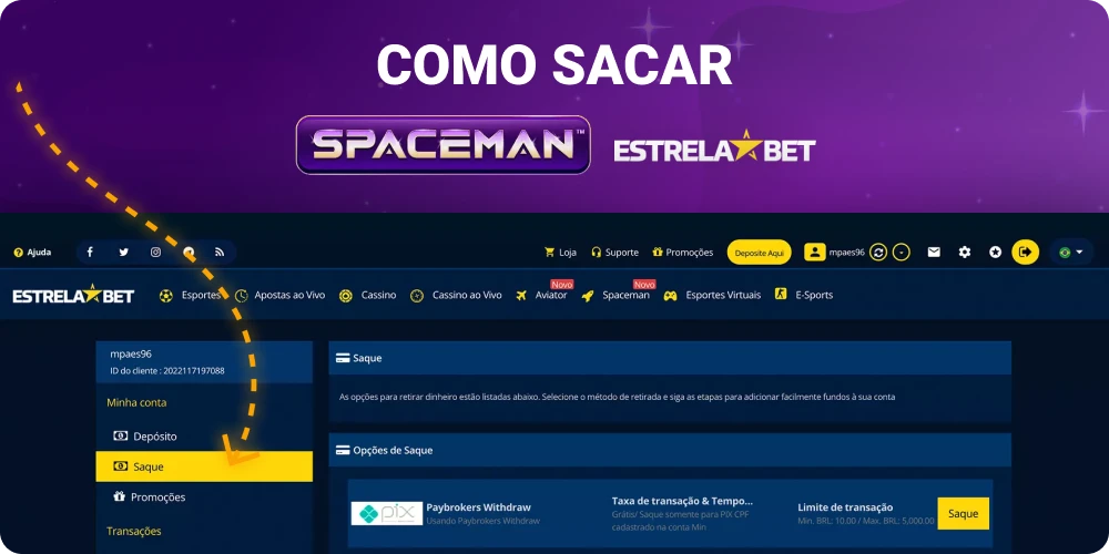 Sacar Estrelabet Brasil