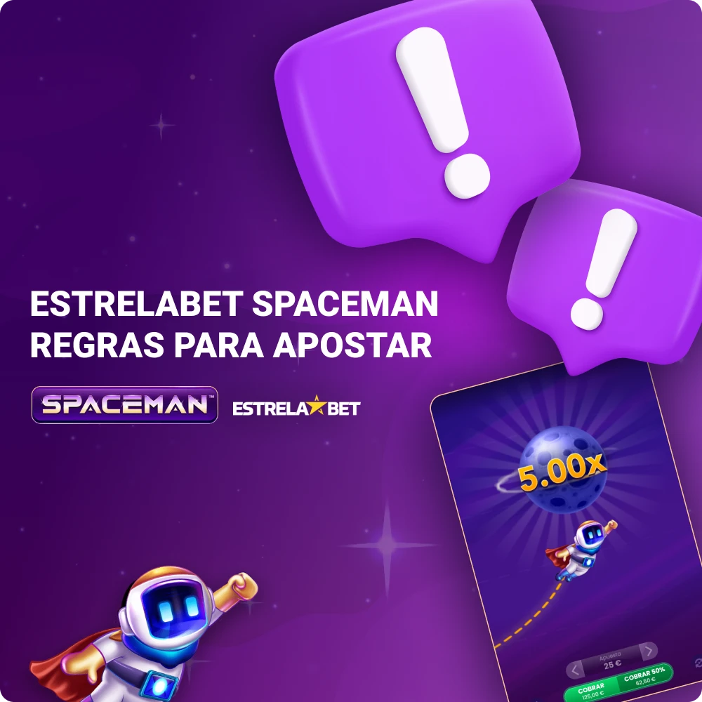 Regras de apostas Estrelabet para o Spaceman