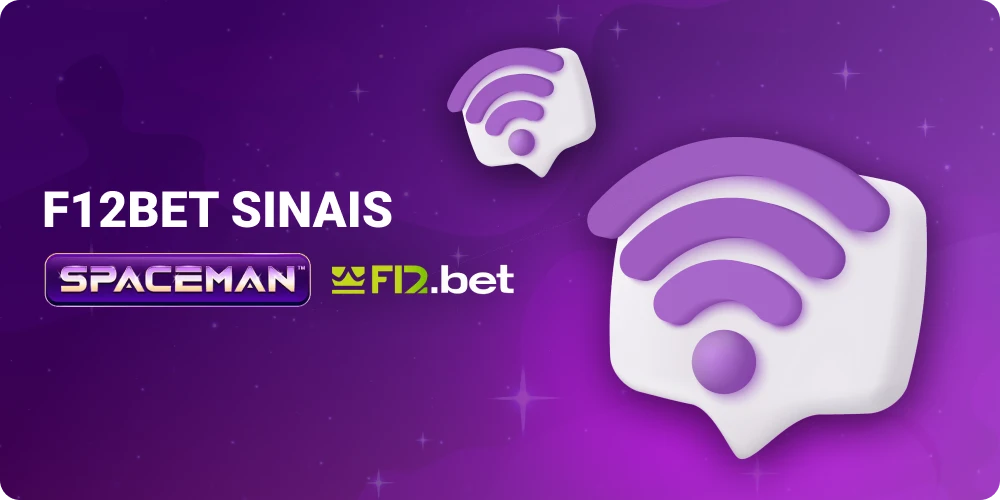 Sinais de jogo para o Spaceman no F12Bet