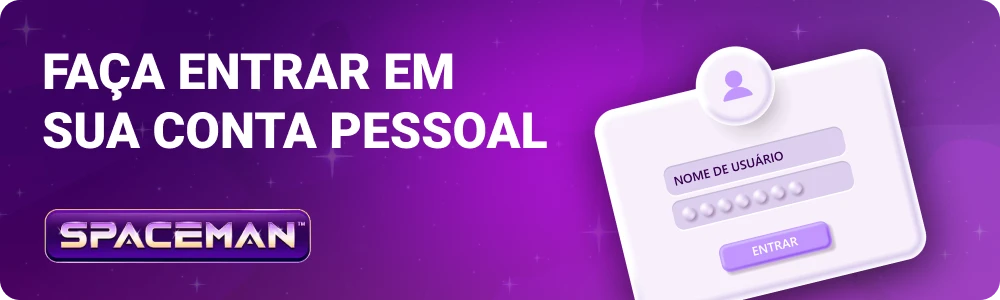 Faça login em sua conta