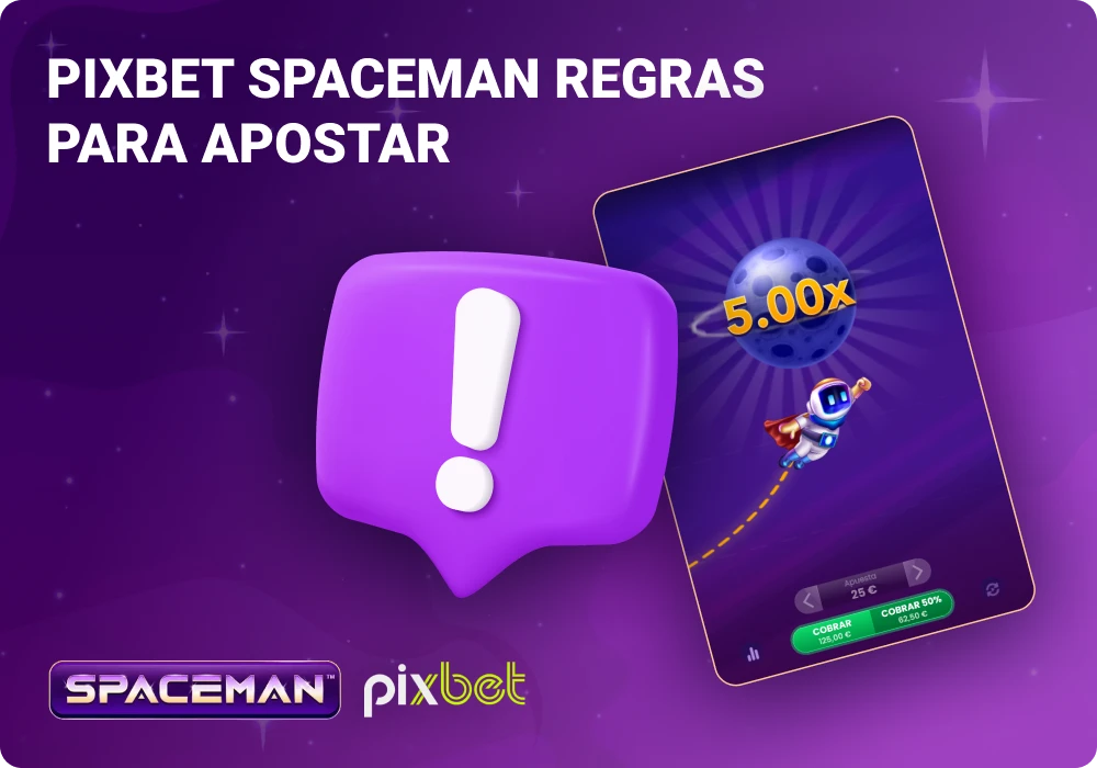 Regras de apostas Pixbet para o Spaceman