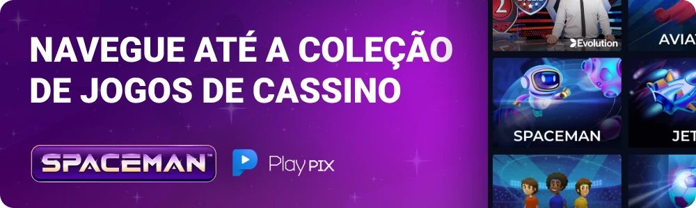 Encontre o Spaceman na coleção de jogos da PlayPIX