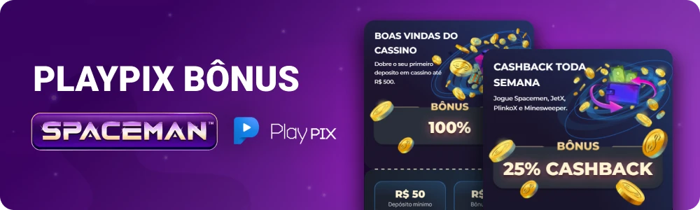Bônus PlayPIX para jogadores brasileiros