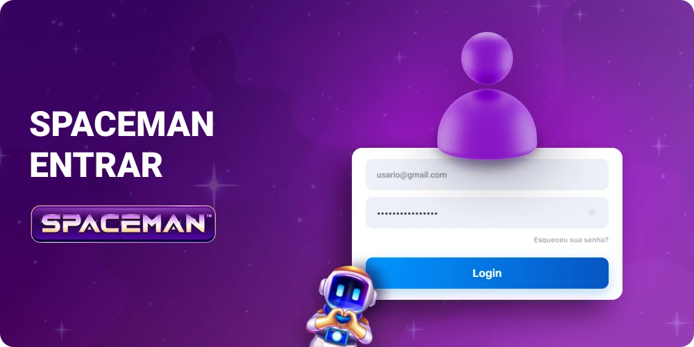 Faça login na sua conta para jogar Spaceman
