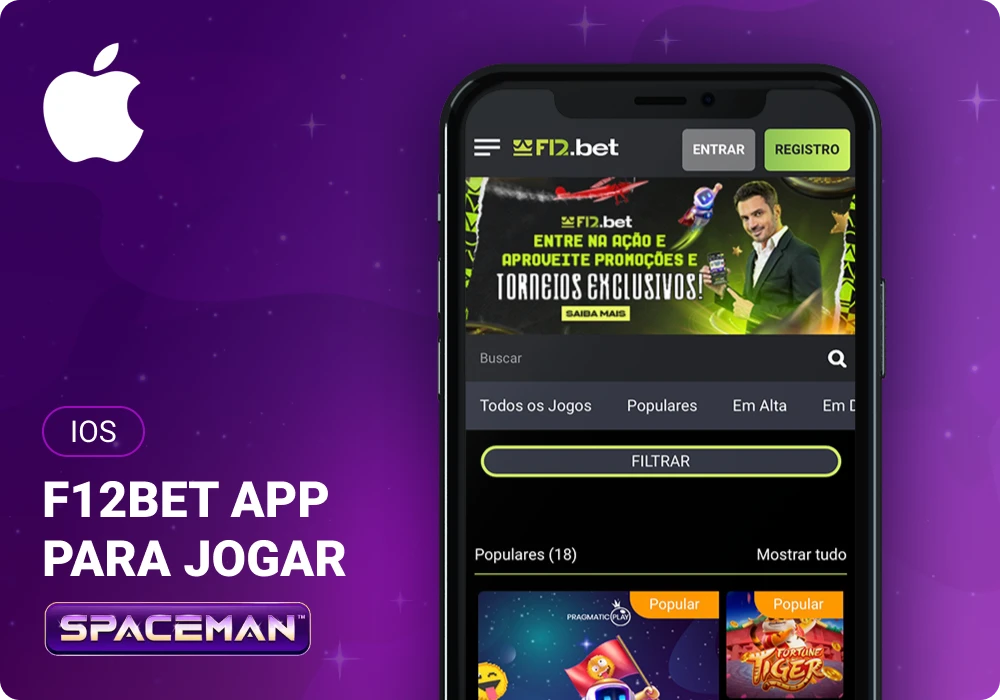 Spaceman F12Bet App para iOS