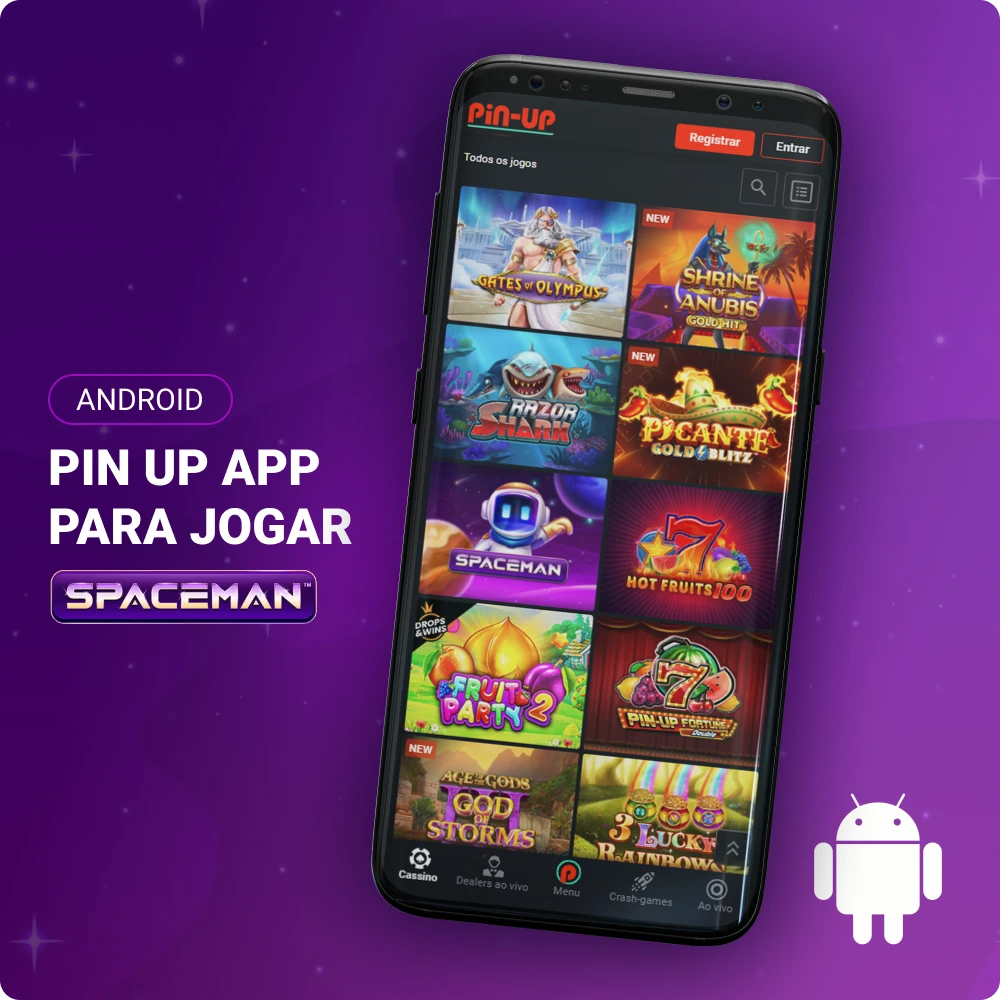 Spaceman Pin-Up App para Android