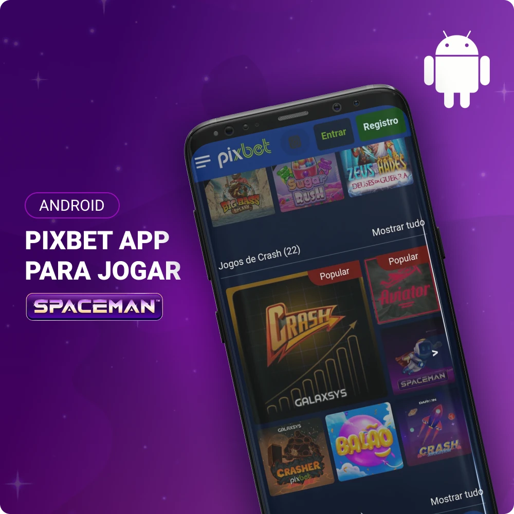Spaceman Pixbet App para Android